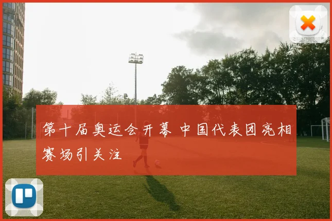第十届奥运会开幕 中国代表团亮相赛场引关注