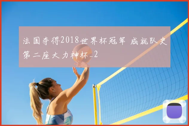 法国夺得2018世界杯冠军 成就队史第二座大力神杯_2